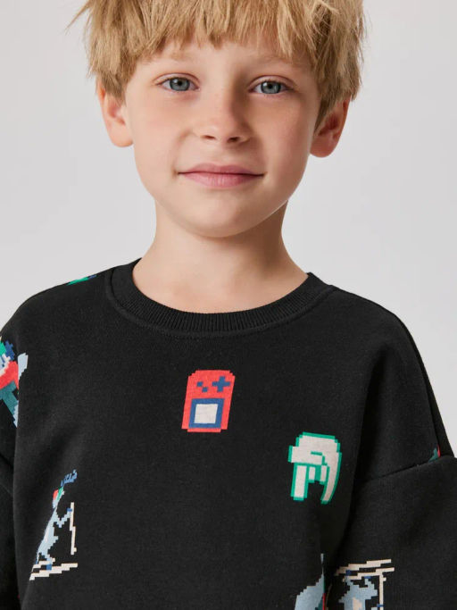 ACOOLA / Джемпер детский для мальчиков Lepaludi черный фото 4