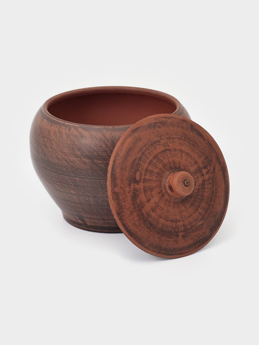 Горшочки для запекания, набор 2 шт., 700 мл, 13×13 см, красная глина