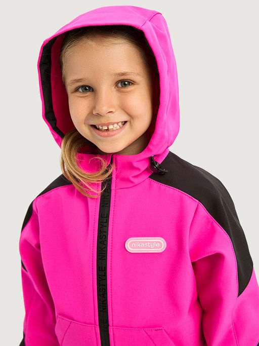 Комбинезон 8л15026 фуксия/черный