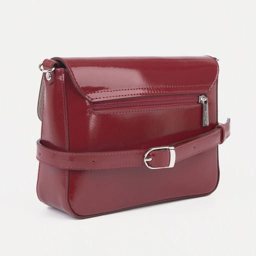 Сумка женская на клапане, цвет красный - Simaland фото 2