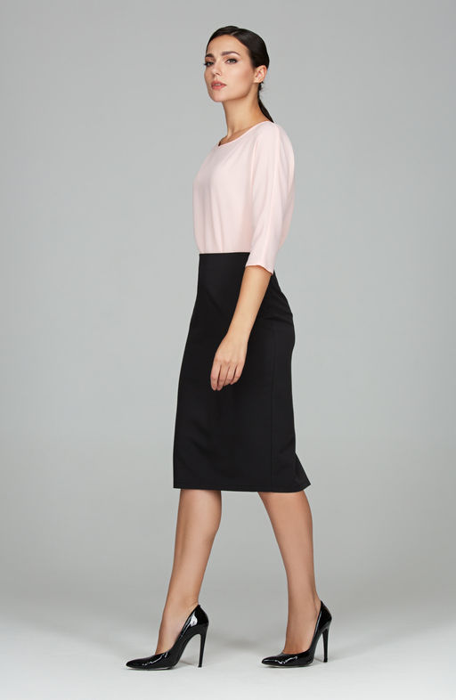 Юбка карандаш черный - Donna saggia фото 3