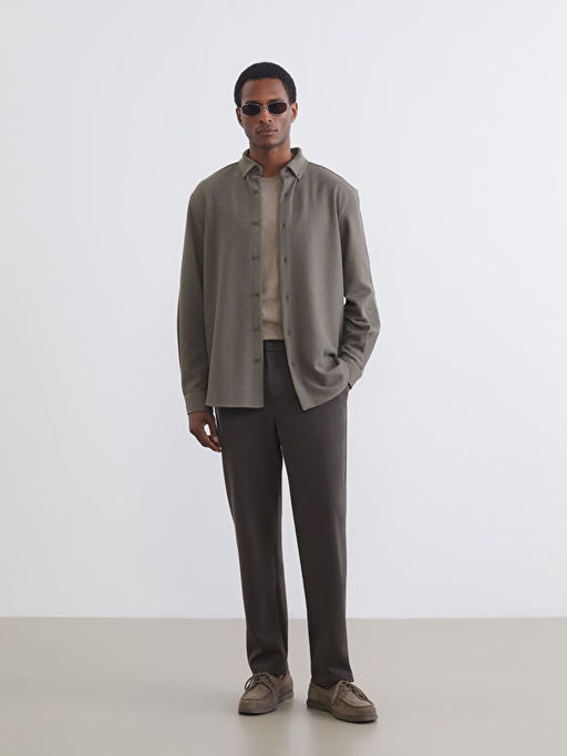 Regular Fit Uzun Kollu Erkek G?mlek