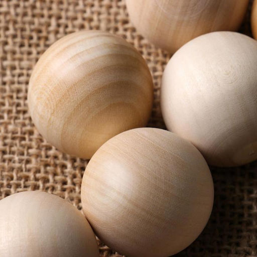 Цена за 10 шт. Заготовка для творчества Шар 3см цельный