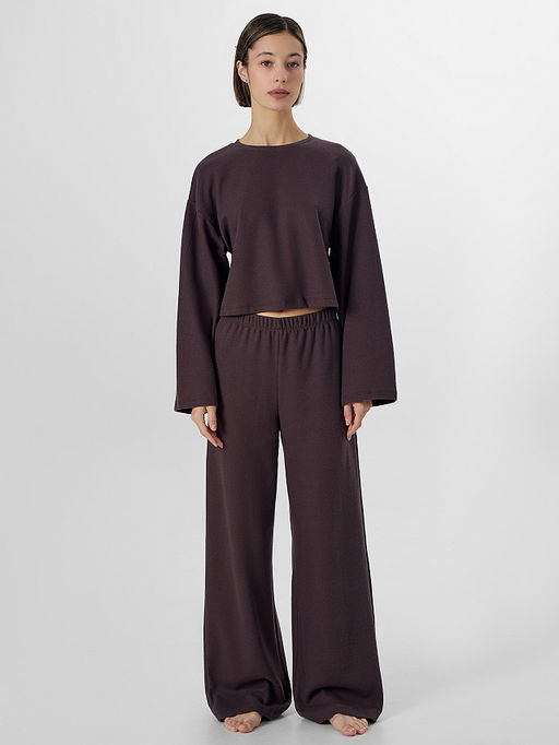 Комплект домашний женский коричневый
