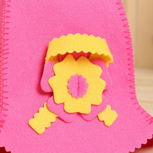 Набор для бани: шапка и коврик Кокетка - Добропаровъ фото 5