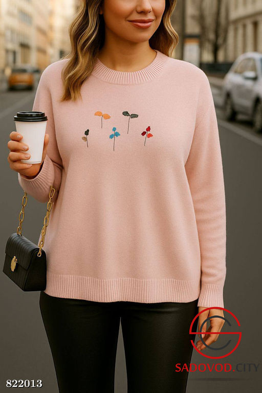 Кофта женская с рисунком