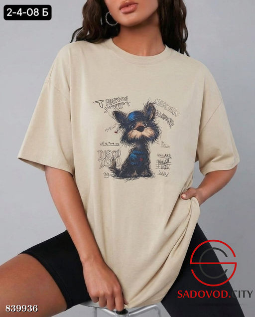 Футболка женская с рисунком - Bruno фото 6