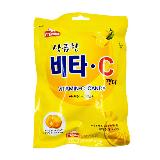 Карамель Витамин C Mammos, Корея, 80 г Акция