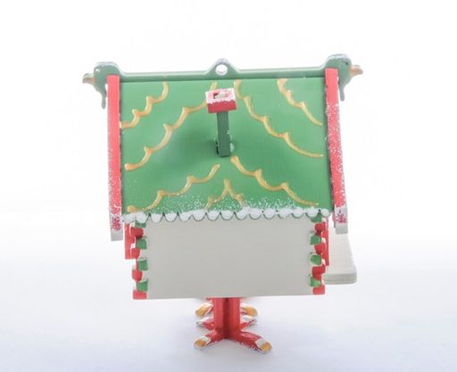 Новогоднее украшение интерьера: Избушка на курьих ножках 1013 Green - Idh фото 4