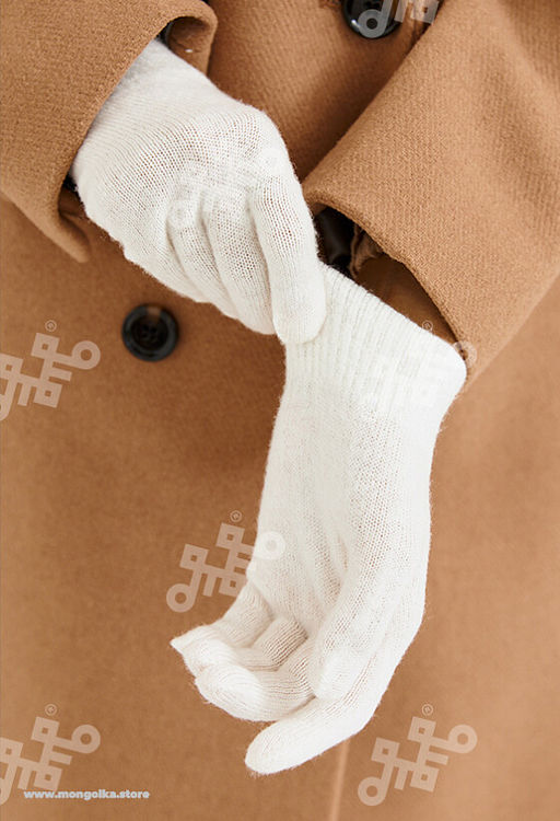 Перчатки кашемировые (арт. 06282) - Тод оймс ххк фото 8