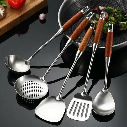 Ложка поварская из нержавеющей стали