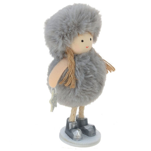 Фигурка декоративная "Девочка", L7 W5 H13 см, 4в.