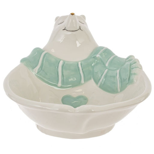 Салатник "Белый медведь", 350 мл, L20 W16 H10 см