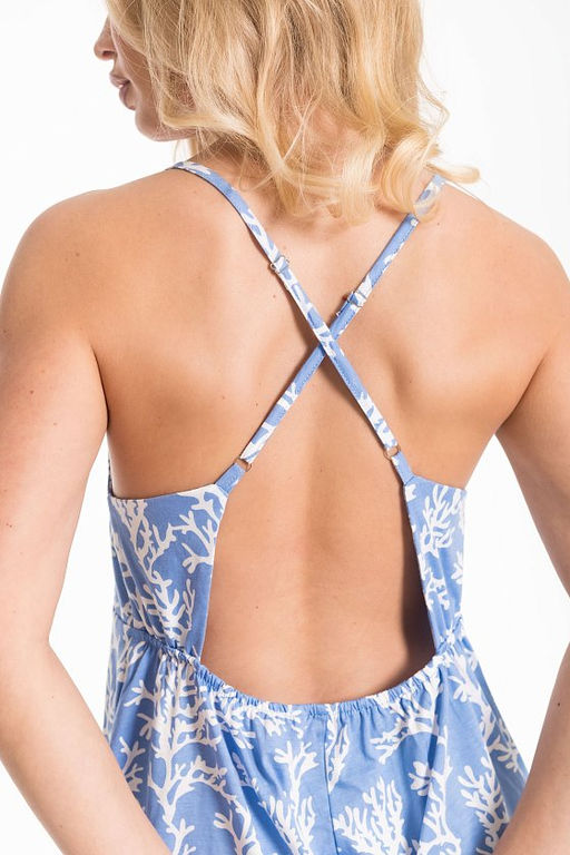 Сорочка М325132гб голубой/белый - Елена фото 7