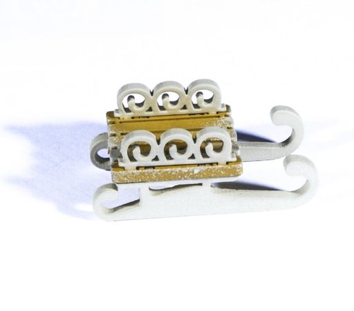 Елочные игрушки: Санки малые 290-3 Twirl - Idh фото 4