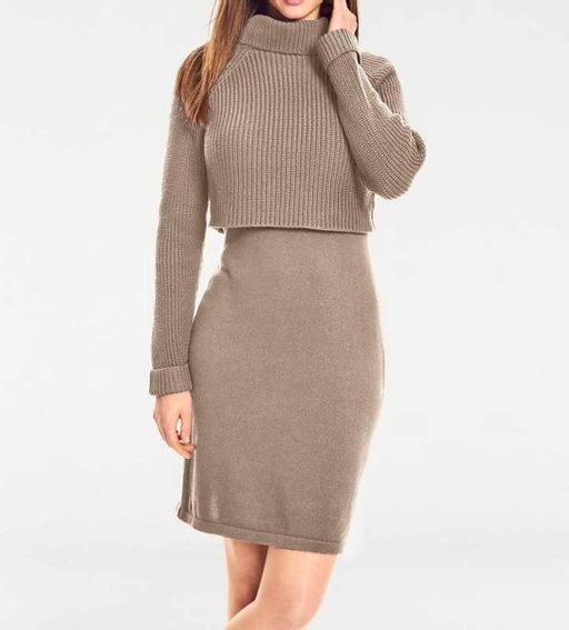 Платье 2 в 1, серое - Heine фото 3