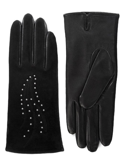 Перчатки женские 100% ш IS8592 black - Eleganzza фото 2