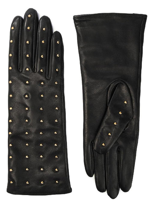Перчатки женские 100% ш IS912 black/gold - Eleganzza фото 3