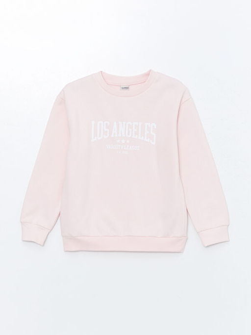 Bisiklet Yaka Unisex ?ocuk Sweatshirt