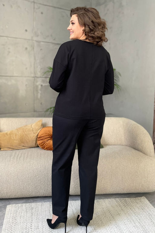 Джемпер Rumoda 2146 черный  фото 4