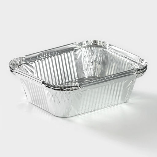 Набор форм из фольги для выпечки и запекания Доляна, 430 мл, 15×12×5 см, 3 шт.