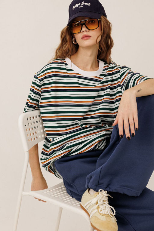 Футболка GO F1001ST/25-02p.164-170 полоска