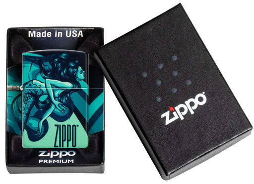 Зажигалка ZIPPO Русалка | Mermaid Design 48605