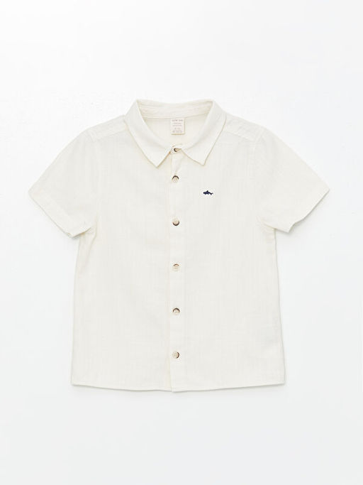 K?sa Kollu Erkek Bebek G?mlek ve ?ort 2li Tak?m - Waikiki фото 3