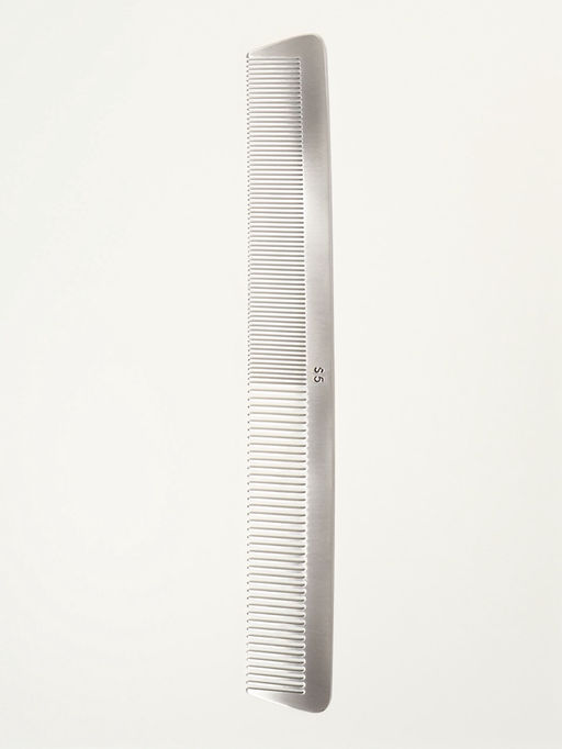 Расчёска комбинированная, металлическая, 21.5×3 см