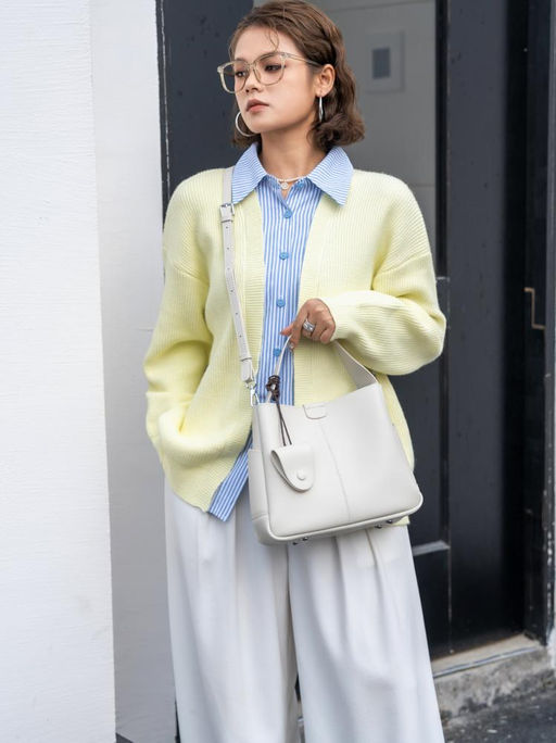 Женская сумка, кожа, MIRONPAN 26006 Молочный