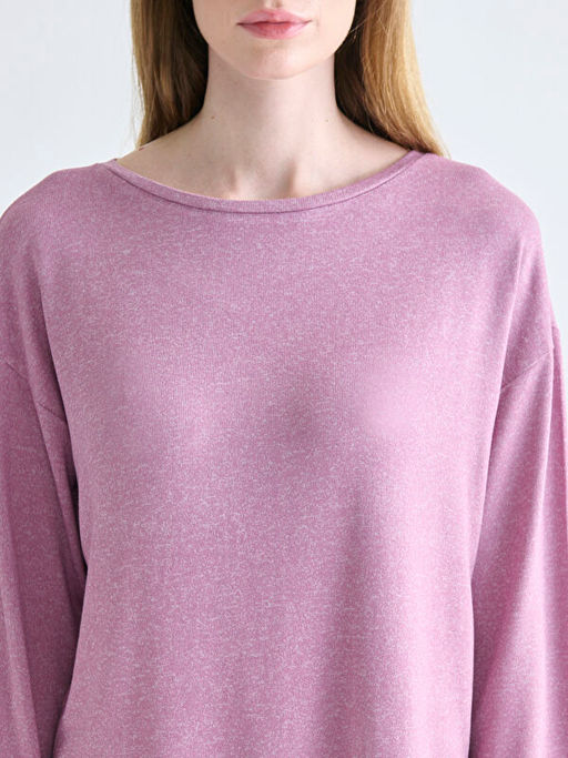 Bisiklet Yaka Kad?n Ti??rt