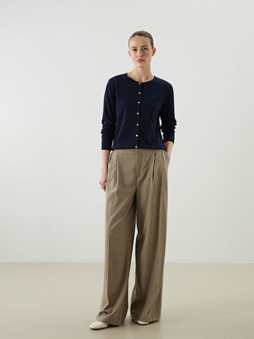 Bisiklet Yaka Kad?n Triko H?rka