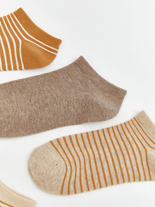 ?izgili Kad?n Patik ?orap 5li