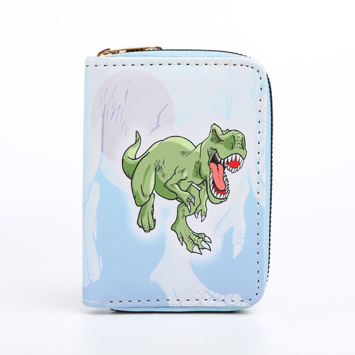 Кошелёк детский на молнии «Выбражулька», голубой