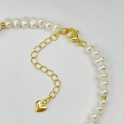 Анклет "браслет на ногу" из Жемчуга 21 см +