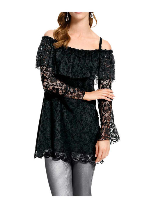 Блузка, черная - Ashley brooke фото 3