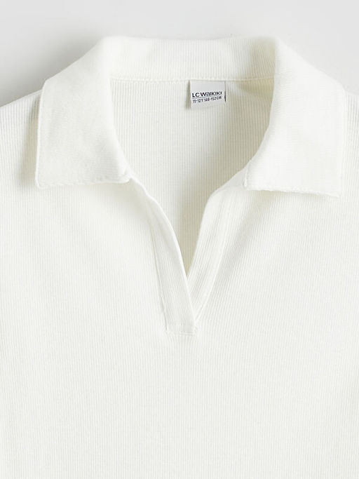 Polo Yaka K?z ?ocuk Ti??rt