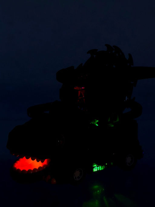 Машинка Дино Гонки, автотрек, 3 дино-машинки, световые и звуковые эффекты, работает от батареек - АвтоГрад фото 9