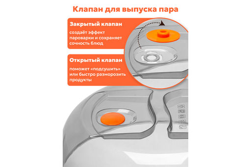 Крышка для СВЧ 26*26*9,5 см с клапаном дымчатая (модель 1026/01)