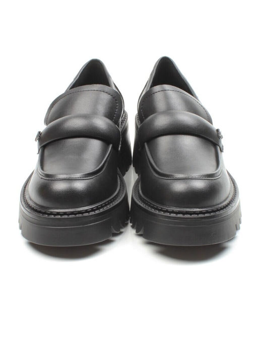 03-C1816-1 BLACK Лоферы женские (натуральная кожа)