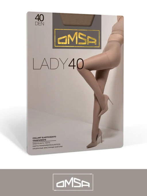 (Omsa) Lady 40 (ЧЗ) caramello фото 27