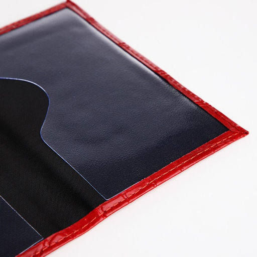 Обложка для паспорта, красная