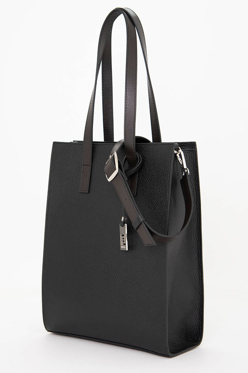 Сумка женская ЛИКВИДАЦИЯ КОЛЛЕКЦИИ Ц-594.37 черный+коричневый