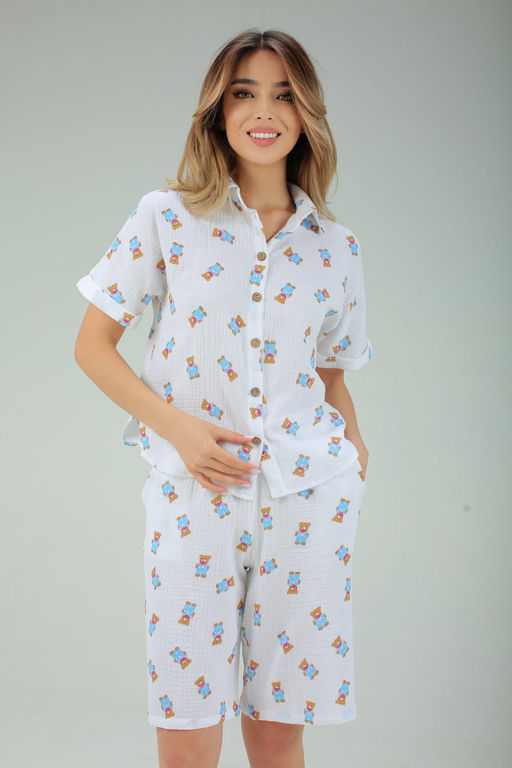 578 ПИЖАМА (ШОРТЫ) (Мишка) - А-дина фото 4
