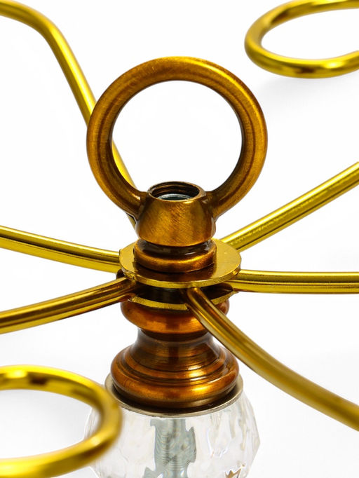 Подставка для бокалов, со стеклом и металлом, на 6 бокалов - Simaland фото 6