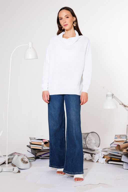 Джемпер KOKOdea 21-029 белый  фото 3