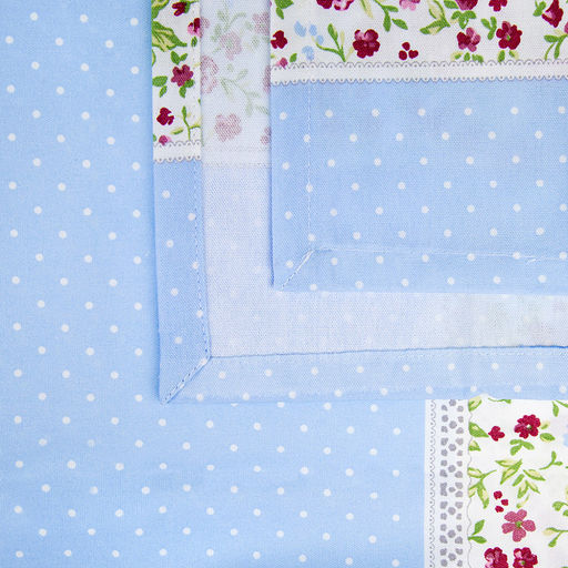 "Английский сад" Скатерть-дорожка на стол 50х145см, хлопок "Премиум" 186г/м2, "Домашняя мода" (Россия)