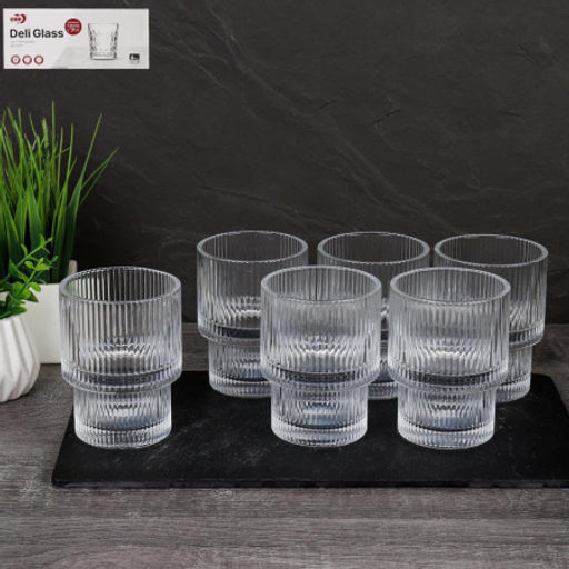 Стакан 6 штук / PK-6987 /уп12/ низкий