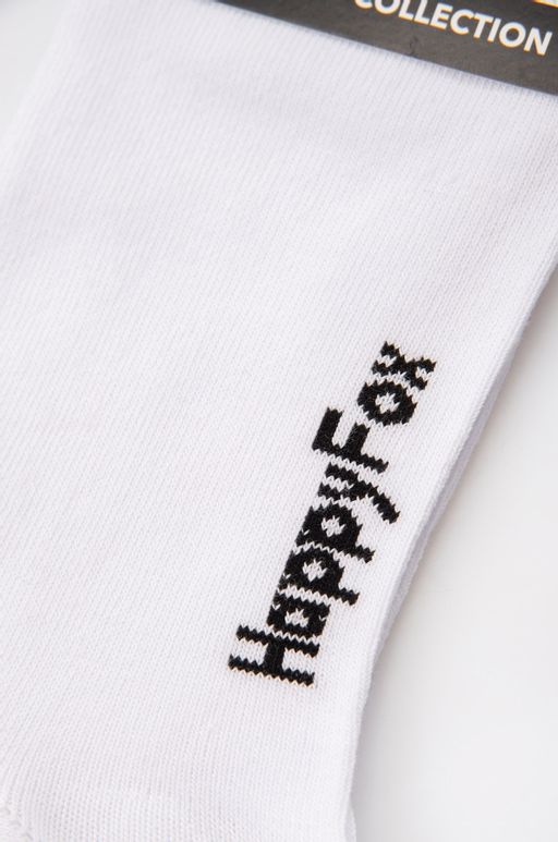 Прикольные носки с надписью Happyfox