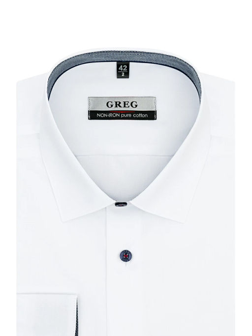 Сорочка мужская длинный рукав GREG 100/231/4026/Z/1p фото 3